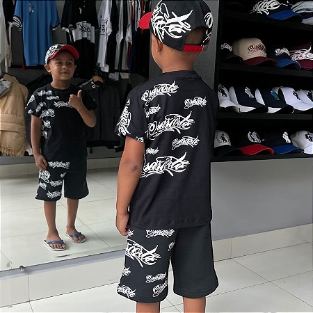 CONJUNTO INFANTIL (BERMUDA E CAMISETA)