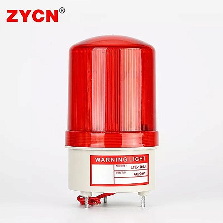 Sinalizador Giratório Tipo Giroflex Led Com Som Modelo: LET-1101-J Lâmpada de Led