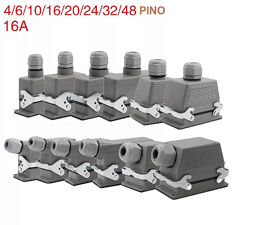 Conector para Serviço Pesado Heavy Duty