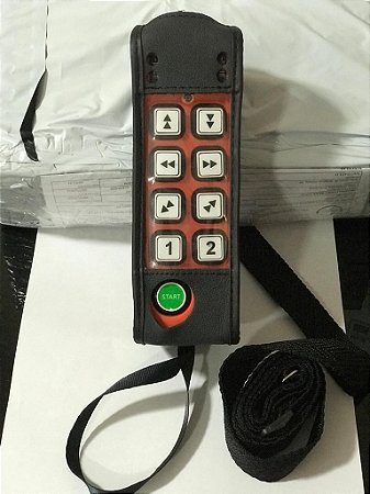 CAPA PARA CONTROLE REMOTO INDUSTRIAL FABRICADO EM COURO LEGITIMO ACOMPANHA 1 ALÇAS REMOVÍVEIS.