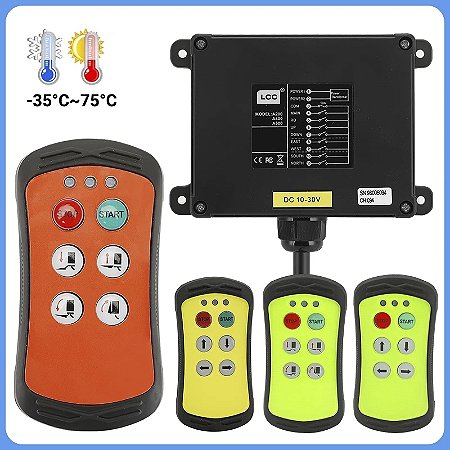 CONTROLE REMOTO LCC MODELO: A-200/400/600