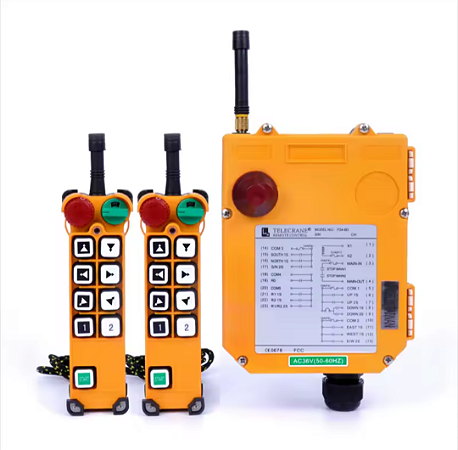 CONTROLE REMOTO TELECRANE MODELO F24-8D COM 2 TRANSMISSOR