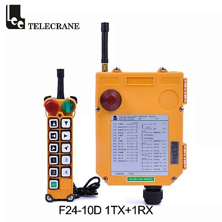 Controle Remoto Telecrane Modelo: F24-10D