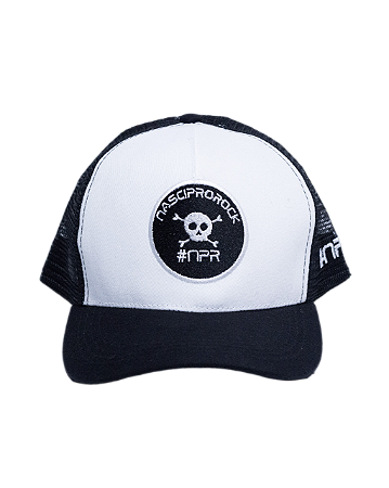 Boné Trucker Branco #NPR