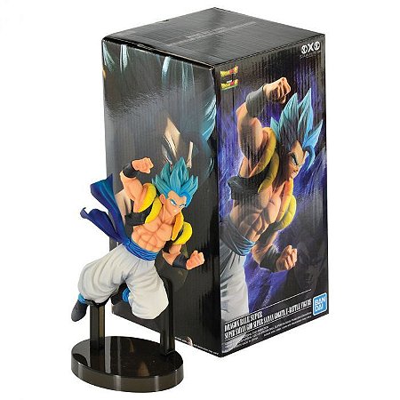 Estatua Dragon Ball Super: Gogeta Super Sayajin Blue Z Battle Figure