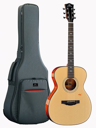 Violão kepma F1 OM N Eletrônica S1 Pro