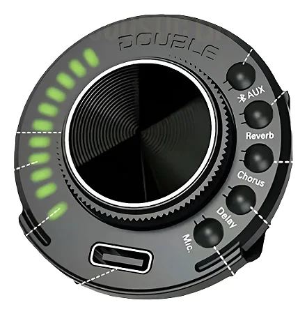 Captador para violão com efeitos Double OS1