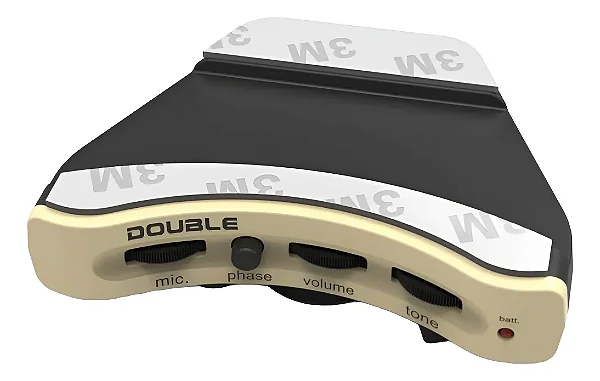 Captador para violão rastilho+mic Double B2G