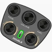 Captador de violão com efeitos Double S1 Pro