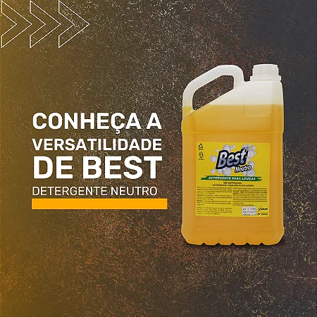 Best Detergente Neutro 5 litros rende até 750 litros