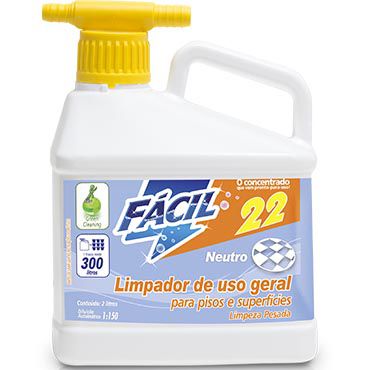 Fácil 22 rende 300 litros