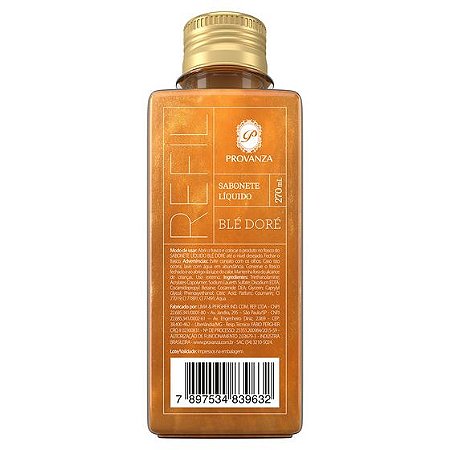Refil Sabonete Líquido Blé Doré 270 ml