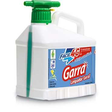 Fácil Garra 4G rende 200 litros