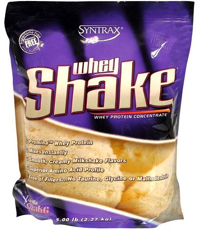 WHEY SHAKE SYNTRAX VANILLA - 5LB (2.270G) - 76 DOSES