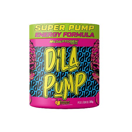 DILA PUMP MANGA E LARANJA 318G ADAPTOGEN