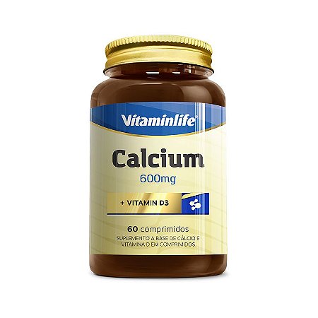 CALCIUM 600MG + VITD3 (60 CAP) VITAMINLIFE
