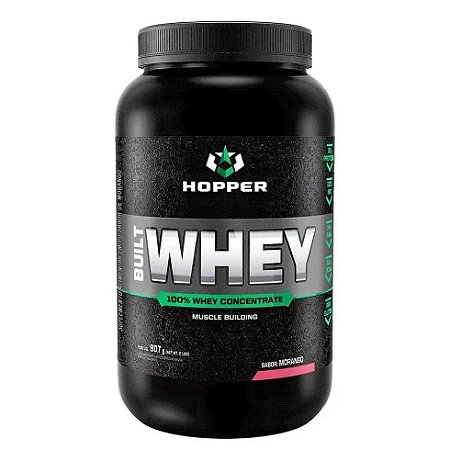 HP BUILT WHEY 100% CONCENTRATE MORANGO 907G