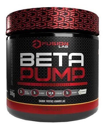 MD BETA PUMP FUSION PRE WORKOUT FRUTAS AMARELAS 255G