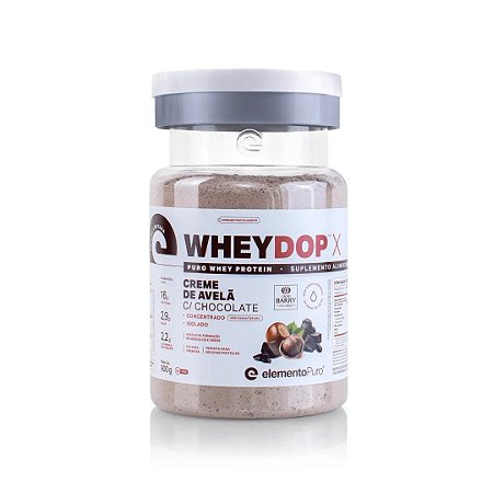 WHEYDOP X 900G EDIÇÃO LIMITADA - CREME DE AVELÃ COM CHOCOLATE