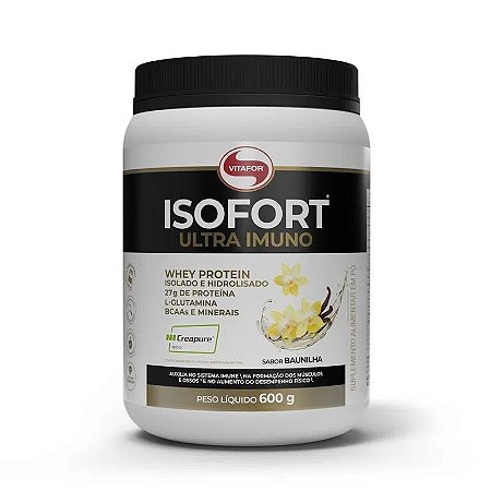 ISOFORT ULTRA IMUNO BAUNILHA 600G VITAFOR