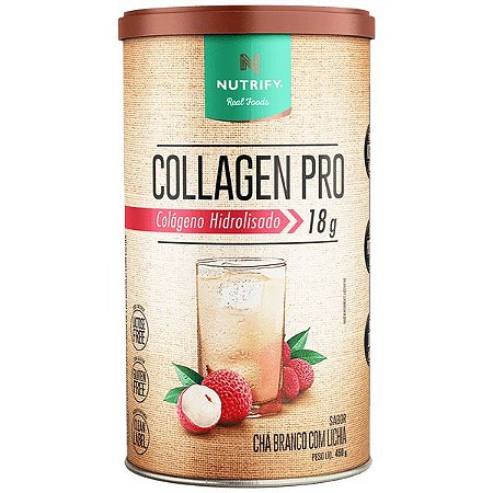 NT COLLAGEN PRO BODY BALANCE - CHÁ BRANCO COM LICHIA - 450G