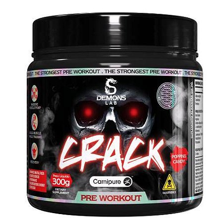 CRACK PRE WORKOUT POPPING CANDY 300G DEMONS LAB