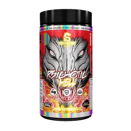 PSICHOTIC HELL FRUTAS VERMELHAS 300G DEMONS LAB
