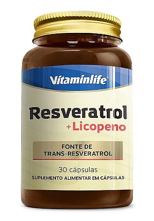 RESVERATROL + LICOPENO - 30 CÁPSULAS