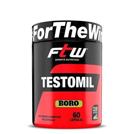 FTW TESTOMIL NOVA FÓRMULA COM BORO 60 CAP