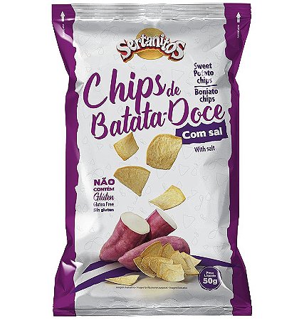 CHIPS SERTANITOS BATATA DOCE 50G