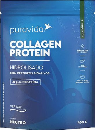 COLLAGEN PROTEIN SABOR NEUTRO 450 G PURA VIDA
