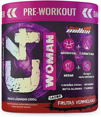 C4 WOMAN FRUTAS VERMELHAS 200G