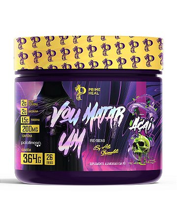 PRÉ TREINO VOU MATAR UM BY ALE GRIMALDI - AÇAÍ 364G