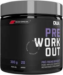 PRE WORKOUT ORIGINAL FRUTAS VERMELHAS 300G DUX NUTRITION