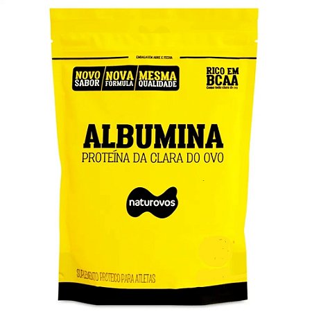 ALBUMINA NATUROVOS 420G BAUNILHA