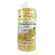 BOLACHA DE MILHO INTEGRAL ORGÂNICA 120G SÁBIAS COMIDAS