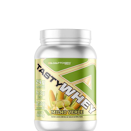 TASTY WHEY 900G MILHO VERDE ADAPTOGEN