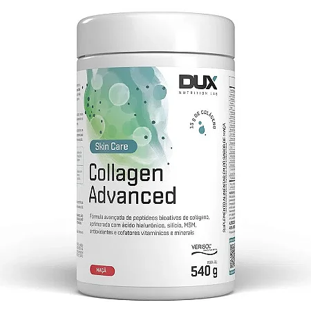 COLLAGEN ADVANCED MAÇÃ - POTE 540G