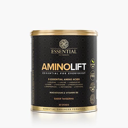 AMINOLIFT TANGERINA 375G | 30 DOSES ESSENTIAL NUTRITION
