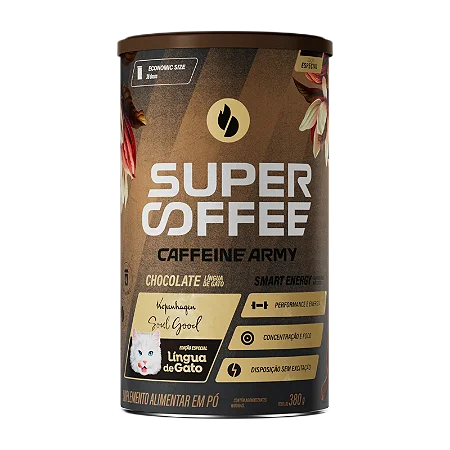 SUPERCOFFEE 3.0 LÍNGUA DE GATO 380G