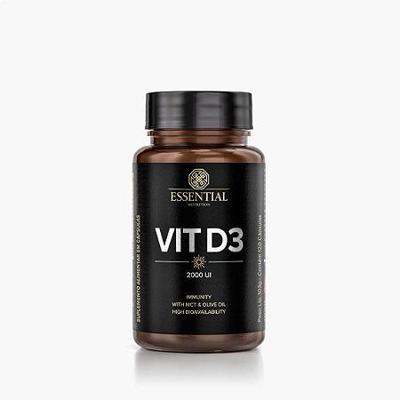 VIT D3 2000UI 120CAP ESSENTIAL NUTRITION