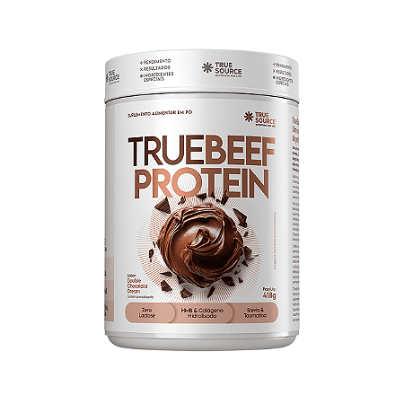 PROTEINA TRUE BEEF PROTEIN CHOCOLATE 418G - TRUE SOURCE