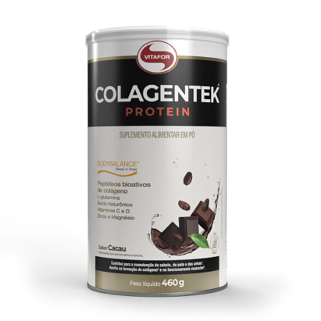 COLAGENTEK PROTEIN CACAU 460G VITAFOR