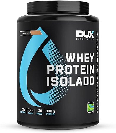 WHEY PROTEIN ISOLADO DOCE DE LEITE DUX NUTRITION - POTE 900G