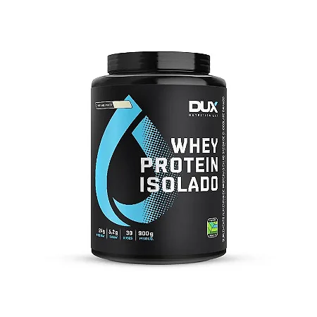 WHEY PROTEIN ISOLADO CHOCOLATE BRANCO DUX NUTRITION - POTE 900G