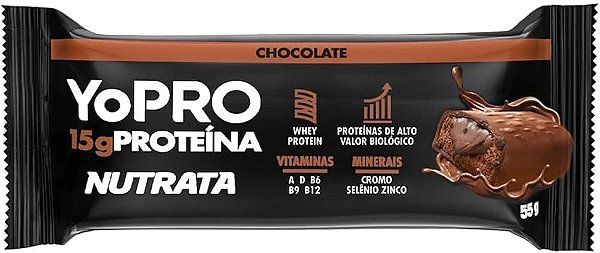 BARRA YOPRO CHOCOLATE 53G