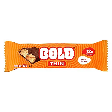BOLD THIN AVELÃ BRANCO 40G