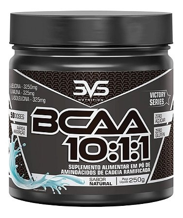 BCAA 10:1:1 250G SEM SABOR 3VS