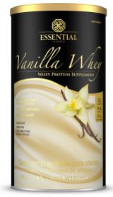 VANILLA WHEY LATA 450G ESSENTIAL NUTRITION