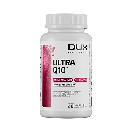 ULTRA Q10 DUX - POTE 60 CÁPSULAS